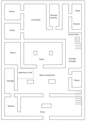 Floor Plan of a Tradintional house