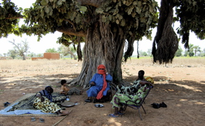 Rest stop at Segou Koro